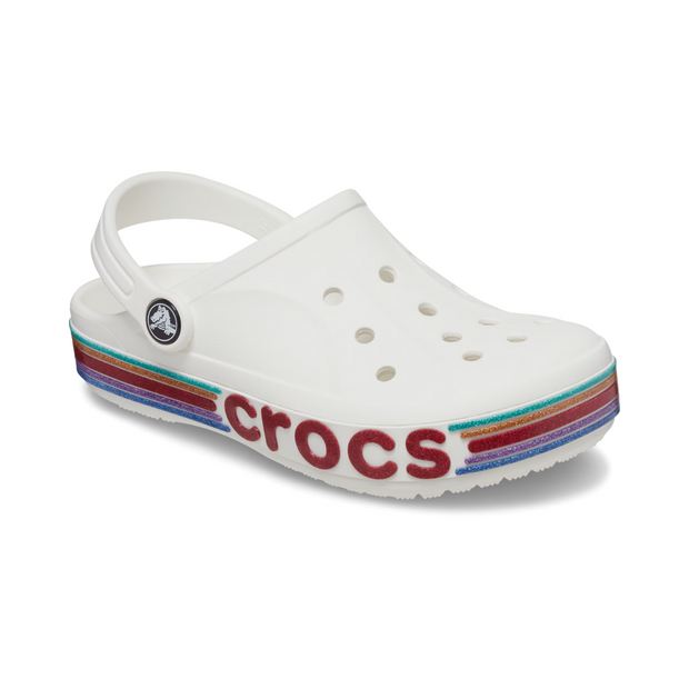 Crocs Bayaband Rainbow Glitter Clog Kids